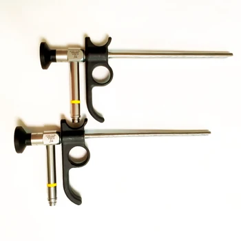 ЛОР Жесткий эндоскоп Ларингоскоп с медицинской ларингоскопией 70° и 90° с ручкой диаметром 6 мм и 8 мм