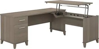 Мебель Сомерсет 72 Вт 3-позиционный L-образный стол