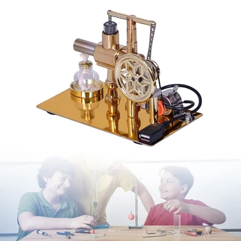 Металлический двигатель Стирлинга Учебные пособия Физическое научное образование Кормовая игрушка