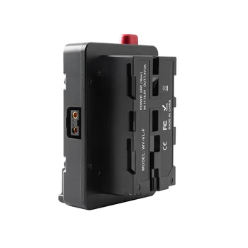 Монтажная пластина адаптера питания для мини-батареи Nano V/V для NP-F NP-F960 NP-F970, D-Tap для камеры/светодиода Z Cam
