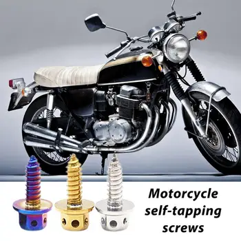 Мотоциклетные винты Модифицированные саморезы по металлу для гипсокартона и металла Выдерживает любую погоду Внешние шестигранные винты