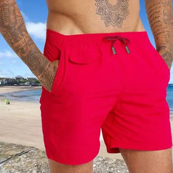 Мужские шорты водонепроницаемые пляжные штаны Спортивные шорты быстросохнущие мужские брюки Летние повседневные брюки