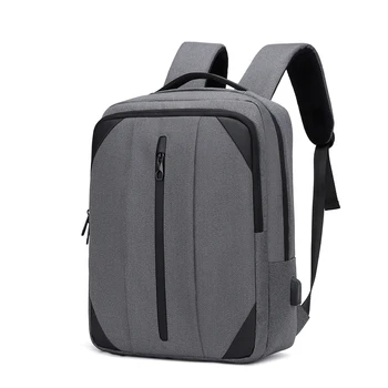 Мужчины Новый Бизнес Рюкзак USB Зарядка Многофункциональный Нейлон Водонепроницаемые Роскошные Сумки Унисекс Вмещает 15,6-дюймовый рюкзак для ноутбука