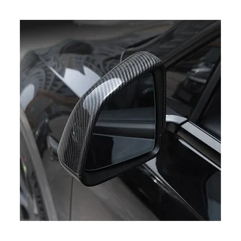  Накладка на крышку бокового зеркала заднего вида для 2021 Tesla Model Y 2022 г. Аксессуары для экстерьера, глянцевое углеродное волокно ABS  Накладка на крышку бокового зеркала заднего вида для 2021 Tesla Model Y 2022 г. Аксессуары для экстерьера, глянцевое углеродное волокно ABS 3