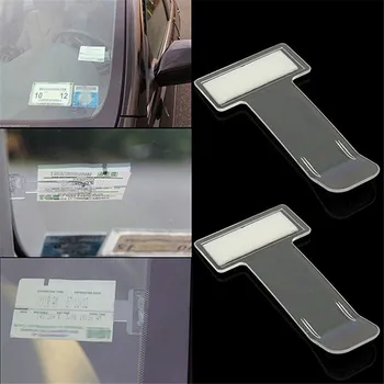  Наклейка с бумажной скрепкой для парковочного талона автомобиля для Skoda RS VRS MK4 A8 Octavia Sportline Scout 2020 2021 2022