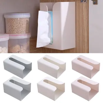 Настенный держатель для туалетной бумаги Аксессуары для ванной комнаты Полка для бумаги из полипропилена без перфоратора Самоклеящийся бумажный контейнер для ванной комнаты