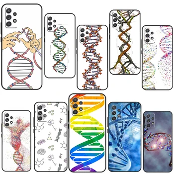 Наука Химический чехол ДНК для Samsung A54 A34 A14 A13 A23 A33 A53 A73 A51 A71 A72 A12 A22 A32 A42 A52 Задняя крышка