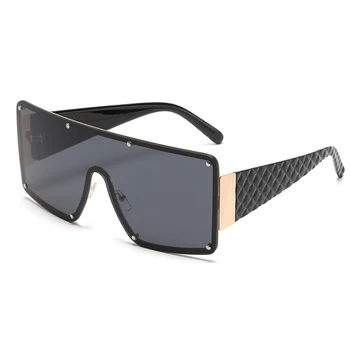 Негабаритные цельные океанские солнцезащитные очки для женщин и мужчин брендовый дизайн летние солнцезащитные очки для вождения модные винтажные мужские женские очки