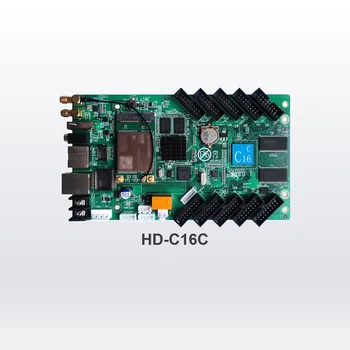 Новая плата управления асинхронным полноцветным светодиодным дисплеем HD-C16C