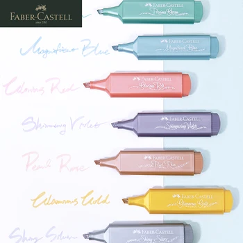 Новое поступление Германия Faber-Castell Хайлайтер металлических цветов Маркер Morandi Оригинальный продукт