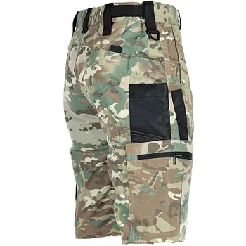  Новые водонепроницаемые тактические шорты Мужчины Intruder Военные Дышащие Карго Короткие Брюки с несколькими карманами Армейские износостойкие боевые шорты