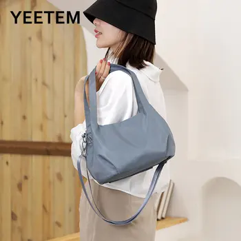 Новые сумки Модная нейлоновая тканевая сумка Водонепроницаемая трендовая плечевая диагональная сумка Легкая портативная женская сумка через плечо
