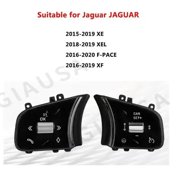 Новый автомобильный руль, скорость, круиз-контроль, громкость, кнопка переключения Bluetooth для Jaguar XJ XF XE X-Pace