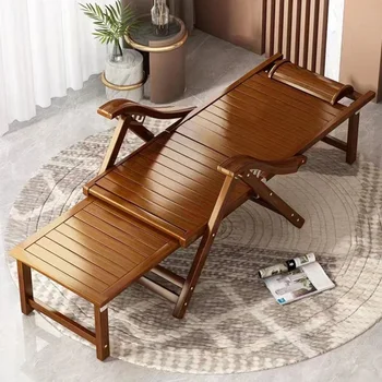Новый летний прохладный стул в китайском стиле, бытовой складной стул для отдыха, обеденный перерыв, складная кровать, балкон, складной стул