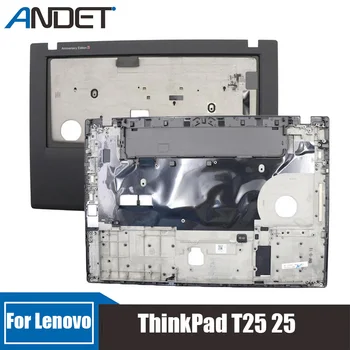 Новый оригинал для ноутбука Lenovo ThinkPad T25 25 с отверстием для отпечатка пальца, подставкой для рук, верхней частью корпуса, верхней панелью клавиатуры, верхней крышкой 01HX686