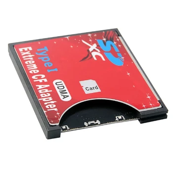 Новый чехол для карт SD в CF Поддержка беспроводного адаптера WIFI SD-карты типа i Зеркальная камера Красный
