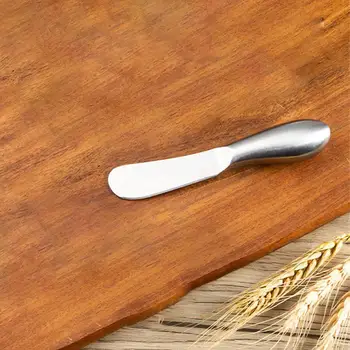 Нож для масла Нож для масла из нержавеющей стали с отверстием Сыр Десерт Джем Крем Резак Посуда Кухонные инструменты Ножи Масло Паста