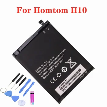 Оригинальный аккумулятор большой емкости 3500 мАч для HOMTOM H10 Smart Mobile Phone Батарея + инструменты