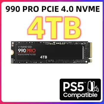 Оригинальный бренд 990PRO 1 ТБ 2 ТБ 4 ТБ SSD M2 2280 PCIe 4.0 NVME Read 10000 МБ / с твердотельный жесткий диск для игровой консоли / ноутбука / ПК / PS5