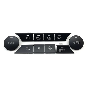 Очаровательная роскошная кнопка переключения климат-контроля кондиционера для Mercedes C GLK C204 W204 D Тип Простая установка Бесшовная совместимость