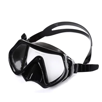  очки для дайвинга из ПВХ снаряжение для дайвинга для взрослых лицевые зеркала большая оправа очки для дайвинга снаряжение для подводного плавания