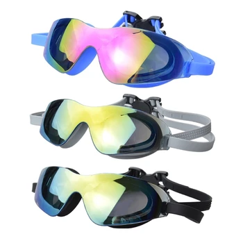 Очки для плавания Широкий обзор Очки для плавания с защитой от запотевания и ультрафиолета Audlt Без протекающих очков для плавания