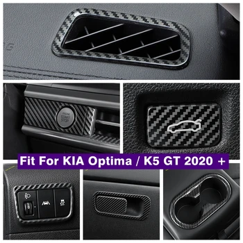 Перчаточный ящик / Держатель стакана для воды / Вентиляционное отверстие на выходе кондиционера / Стартовый упор / Отделка задней крышки багажника для KIA Optima K5 GT 2020 - 2022