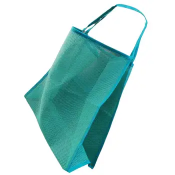 Пляжная сумка Большая сетчатая сумка-тоут Портативная сумка для переноски для семьи Пляж Детские игрушки Пляжная сумка Плавательное снаряжение Сумка для хранения