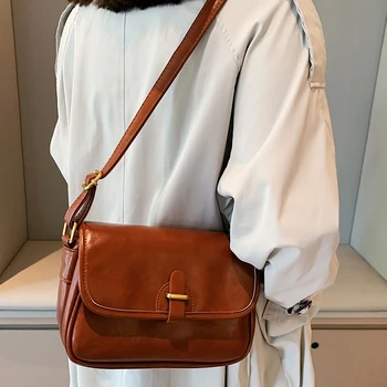 Повседневная искусственная кожа Женские сумки-мессенджеры через плечо Высококачественные женские маленькие сумки Дорожные сумки для женщин Модная сумка через плечо