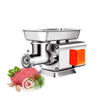  Полностью автоматическая мясорубка, машина для наполнения колбас, коммерческая мясорубка для овощей из нержавеющей стали