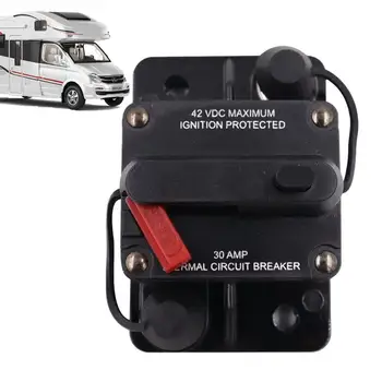 Предохранитель автоматического выключателя Защита зажигания 12 В 48 В Автомобильный блок предохранителей Прочный и устойчивый к высоким температурам Предохранитель Сиденье RV