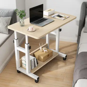 Прикроватная тумбочка, передвижной бытовой столик, подъемная спальня, минималистичная кровать, письменный стол, компьютерный стол