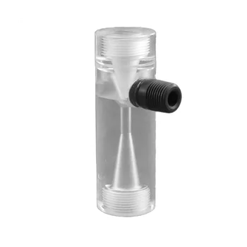 Прозрачная акриловая инжектор воды из ПММА Система орошения Смеситель удобрений Вентури Jet Devive Эжектор органического стекла (C)