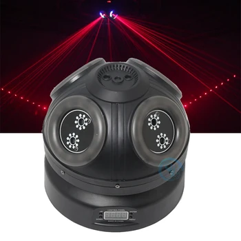  Профессиональный проекционный луч с движущейся головкой Лазерный свет со светодиодной лентой DMX Управление для сцены DJ Disco Bar