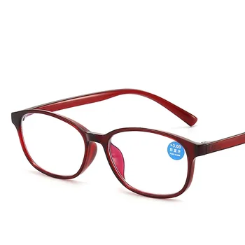 Ретро Полнокадровые очки для чтения Мода Анти Синий Свет Пресбиопия Очки Легкие TR90 Очки для чтения для пожилых людей от 1.0 до 4.0