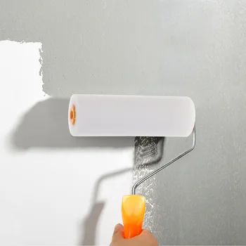  Ролики для пенопласта Замена роликовых крышек для покраски стен Шкаф (4 дюйма)  Ролики для пенопласта Замена роликовых крышек для покраски стен Шкаф (4 дюйма) 3