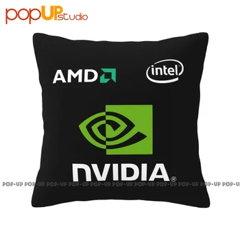 Роскошная наволочка AMD Intel Nvidia Наволочка Моющийся Уход за кожей Высочайшее качество