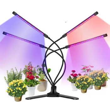 Светильник для выращивания растений, USB-светильник для комнатных растений с 4/8/12-часовым тиммером