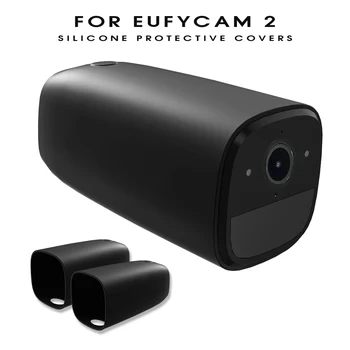 Силиконовые защитные чехлы для eufyCam 2 Защитный чехол для камеры с защитой от царапин Аксессуары для защиты камеры видеонаблюдения для Eufy-2