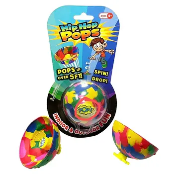 Силиконовый прыгающий вентилятор цветной прыгающая чаша на открытом воздухе детский мяч для снятия стресса эластичный мяч отскок мяч популярная игрушка для подарка на вечеринку