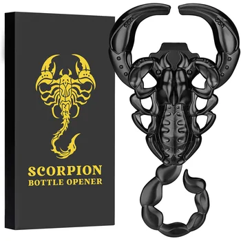  Скорпион Металлическая открывалка для пива Уникальная подарочная коробка