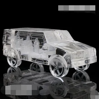 Скульптура модели автомобиля из кристалла Beryl Square