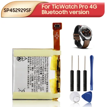 Сменный аккумулятор SP452929SF Для TicWatch Pro 4G версия Bluetooth Часы TicWatch S2 Батарея 415 мАч