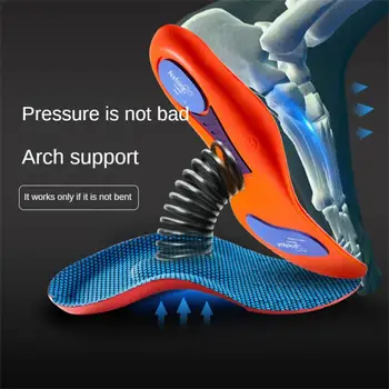 Спортивные эластичные стельки для обуви Технология подошвы Амортизация Дышащие беговые стельки для ног Ортопедические стельки