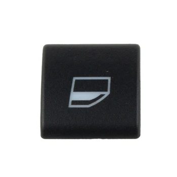 Стеклянная крышка кнопки переключателя для BMW 3 серии E46 97-20 61318381514 Пластиковые черные аксессуары для салона автомобиля L Or R


