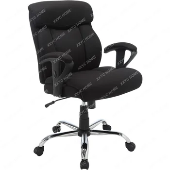 Стулья для конференций Большой и высокий офисный стул менеджера по тканям, выдерживает до 300 фунтов