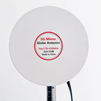 сферическая антенна 1710-4200 МГц 14 дБи Wifi антенна усилитель сигнала антенна 4g5g сферическая антенна 1710-4200 МГц 14 дБи Wifi антенна усилитель сигнала антенна 4g5g 0