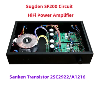 Схема Sugden SF200, усилитель мощности HiFi лихорадочного класса, транзистор Sanken 2SC2922/A1216