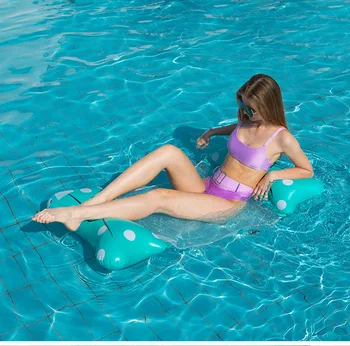 Удивительный надувной матрас Вода Плавающая кровать Прохладная вода Гель Коврик Сиденье Кровать Охлаждающая подушка для плавания для красивого дизайна