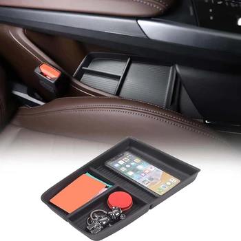  Центральный консоль Органайзер Коробка для BMW X1 U11 2023 2024 , Центральный подлокотник Телефон Вставка Ящик для хранения Лоток Запасные части